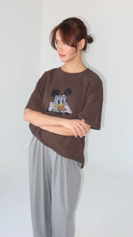 Футболка с принтом